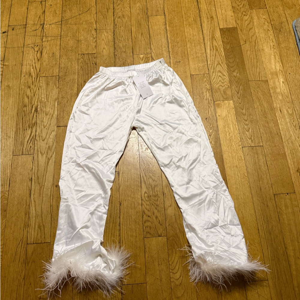 Rumored Satin Pajama Pants - Size 6